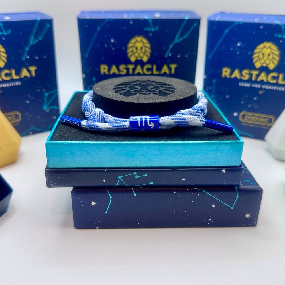 Rastaclat Original Hand Braided Zodiac (SCORPIO) Adjustable Bracelet NIB!!! 🦂✨